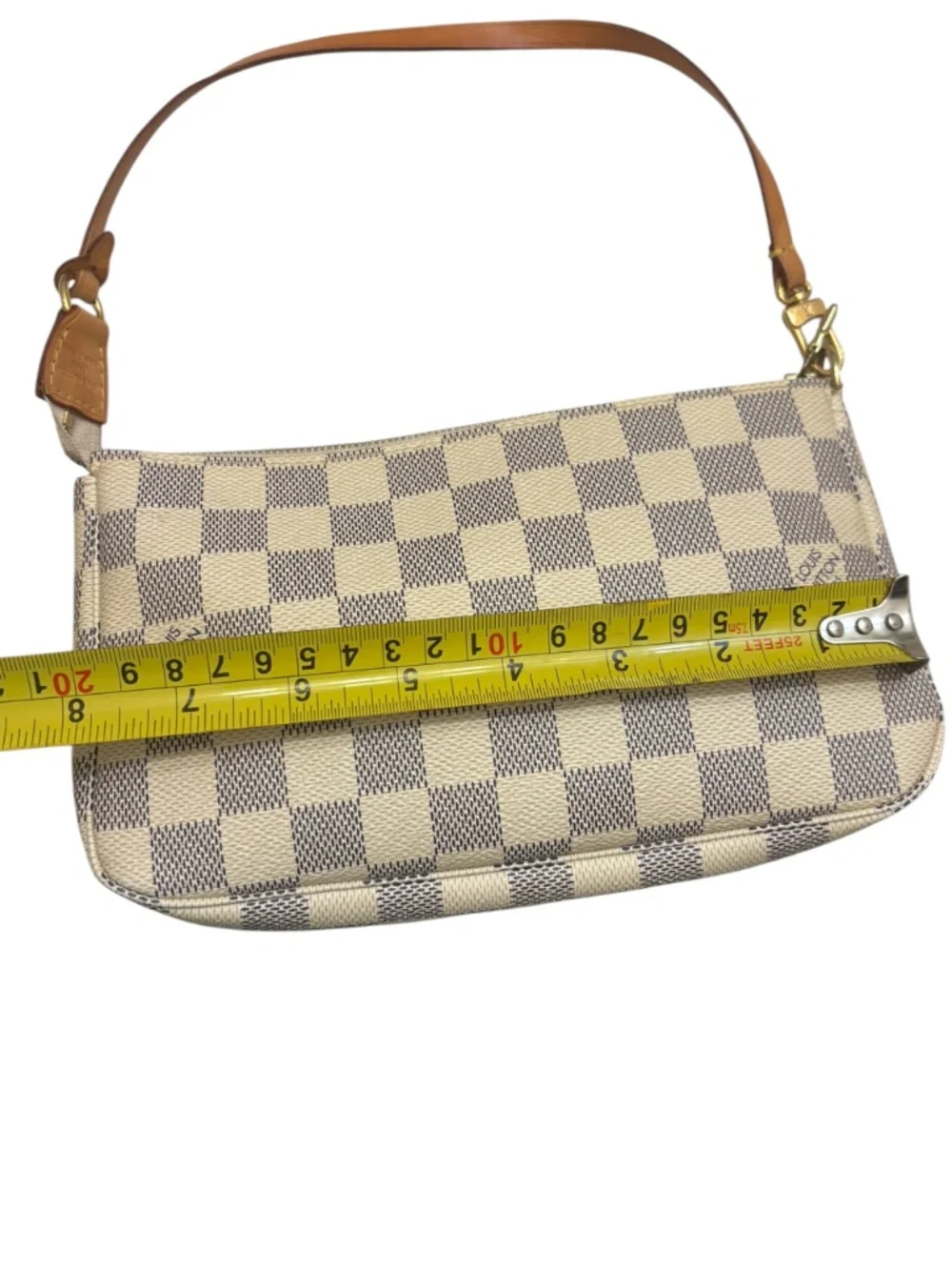 Louis Vuitton damier azur pochette accessories wow!
